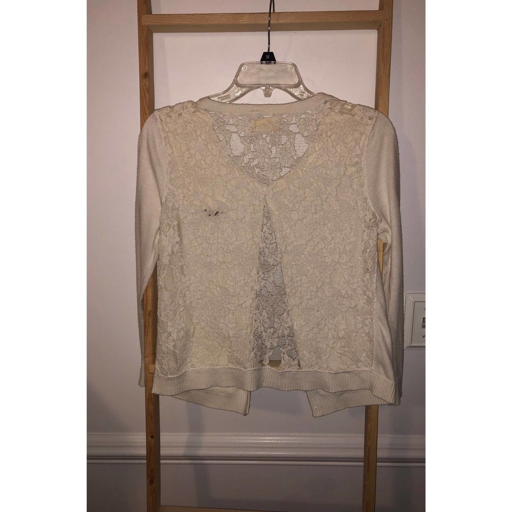 Hollister Off White Cardigan - Picture 2 of 2